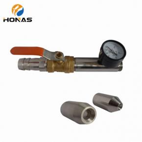 Iec60529 IPX5 IPX6 handle water jet nozzle for waterproof measuring